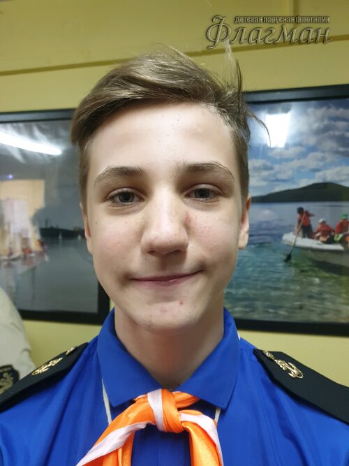 Занятиях в детском клубе «Флагман»